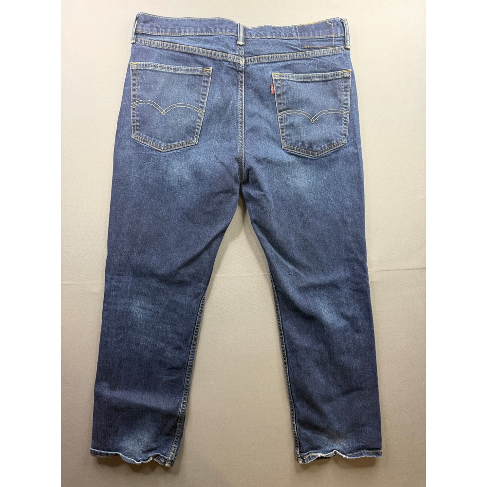 Levi's 514 Straight Fit Jeans Mens Blue Denim 34x29